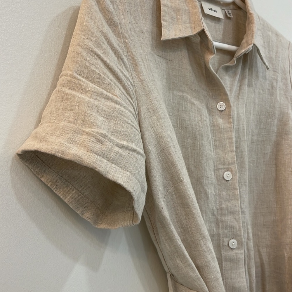 SOLD- Aritzia Eleta Linen dress - Picture 7 of 12